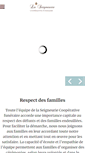 Mobile Screenshot of cooperative-funeraire.com